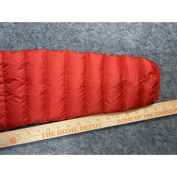 Patagonia Jacket Womens XL Red Down Sweater Puffer Coat Full Zip Warm Goose Down - Picture 10 of 14